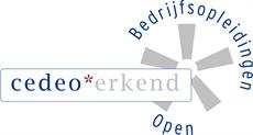 Logo Cedeo erkend open bedrijfsopleidingen